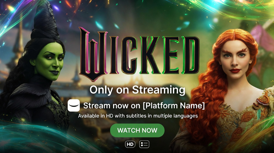 where to watch Wicked