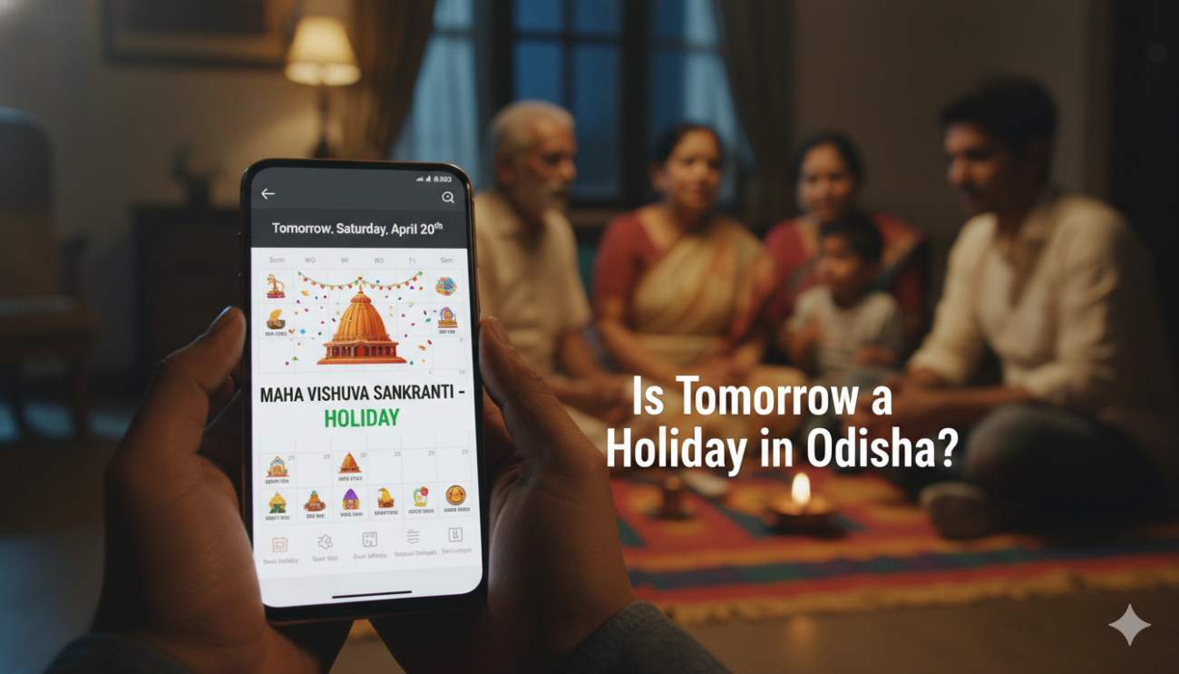 Is Tomorrow a Holiday in Odisha